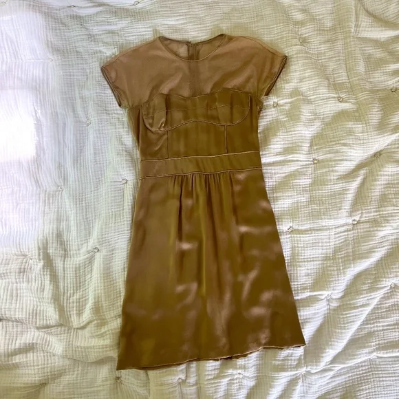 Silk Burberry Prorsum Dress